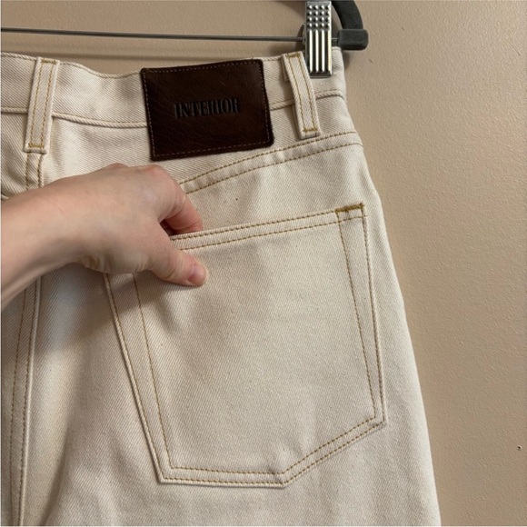 INTERIOR NYC Sz 32 Off-White 'The Ty' Jeans 
New without tag - Picture 8 of 16